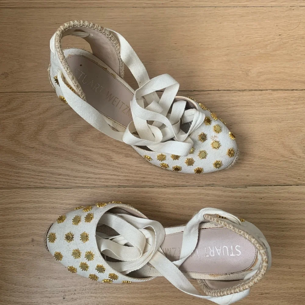 Stuart Weitzman Espadrille Wedges - Picture 4 of 5